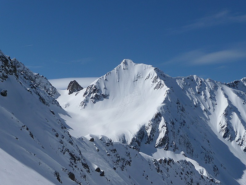 Pointe de Comberousse : Tout juste tracée...