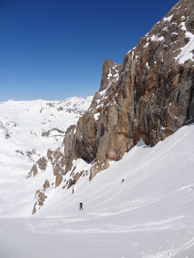 Montée au col du Gran Bagna