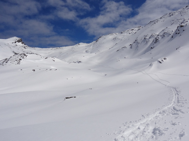 Descente du côté des Marches
