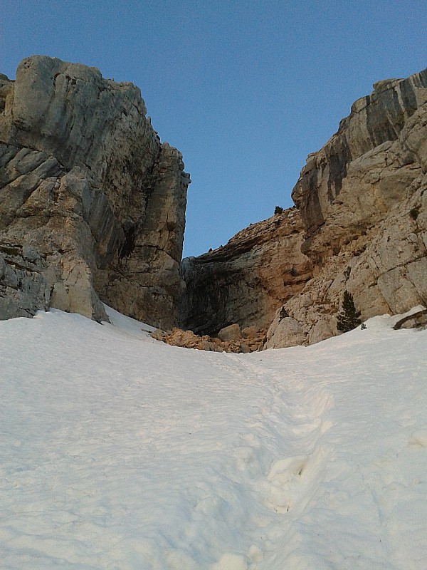 Canyon : Le même vu de dessous. C'est vraiment une ambiance superbe au coucher de soleil.