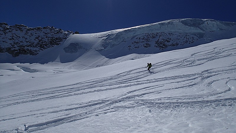 Du bon ski : Poudre tassée mais poudre
