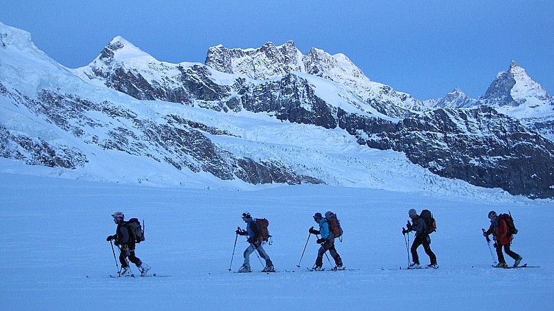 Au petit matin sur Grengletcher