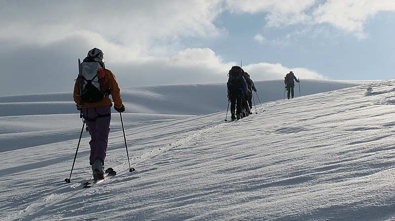 En direction du Stockhornpass