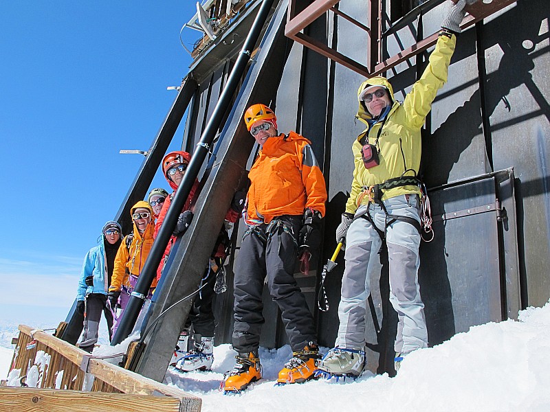 Photo souvenir depuis la terrasse...