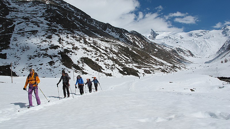 Vallon de Tascalp, arrivée à Ottaf
