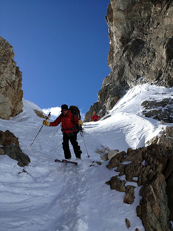 Descente : Début de la descente