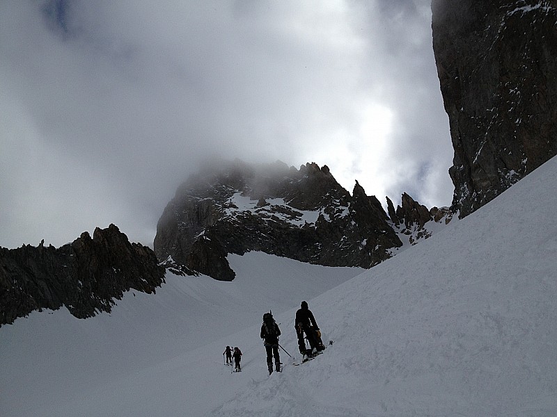 montée : En vue du col