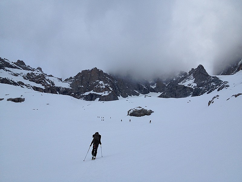 montée : On nous avait vendu le beau temps !