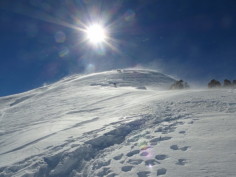 sur l"arête : quel blizzard c'était sibérien
