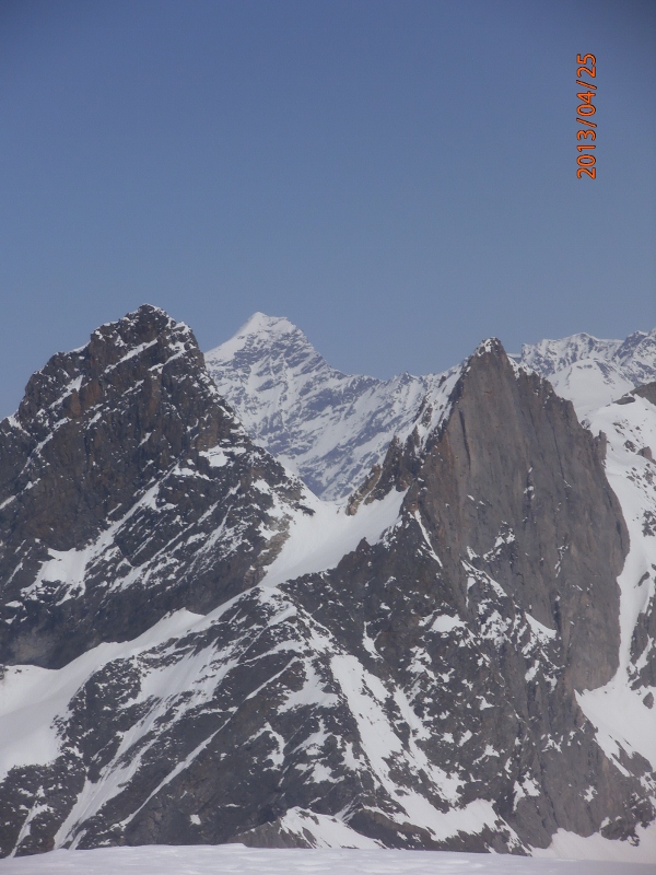 Pointe du Dard : Col de la Glière.
