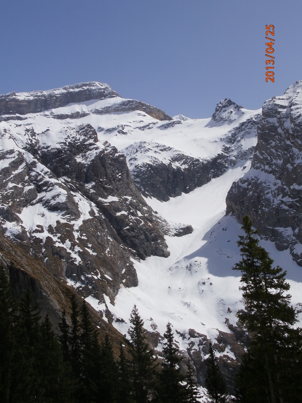 Pointe du Dard : Vue du Dard.