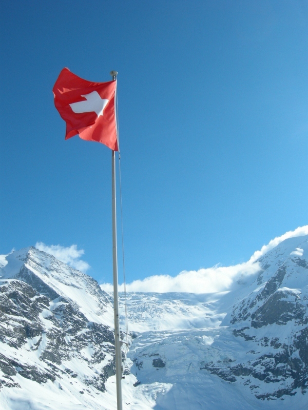 Turtmannhütte : patriotisme suisse oblige