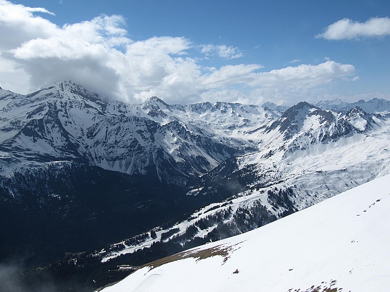 Du Mont Tondu au : haut Val Monjoie.