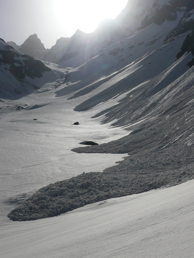 Vallon de la Selle supérieur : Vers la lumière, malgré tout !