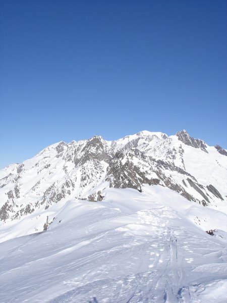 Mt Blanc : Mt Blanc depuis la Tête N des Fours