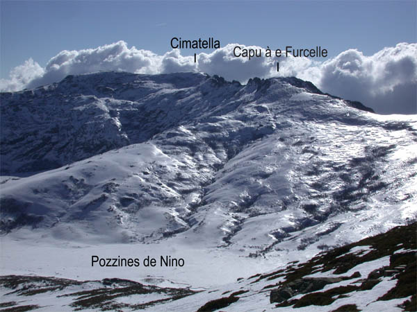 Capu à e Furcelle et Cimatella : Les sommets du jour