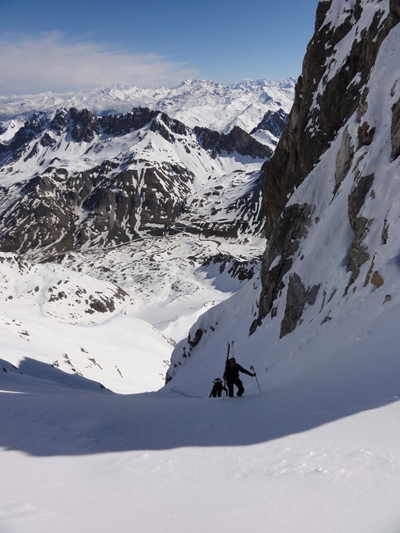 entrée couloir : le couple monté par le couloir