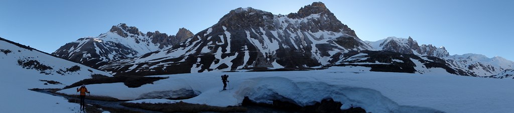 pano coté ombre : orient, ceinture et cerces