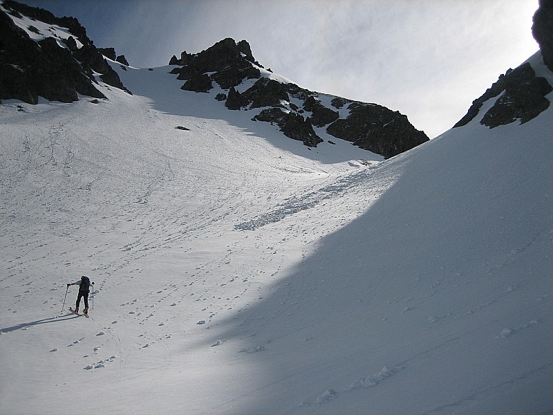 petite Vaudaine : vers le col