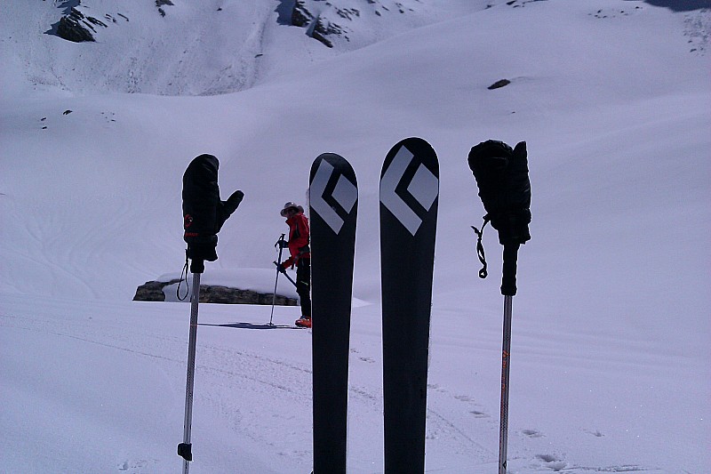 Mes skis : en couple avec mes bâtons