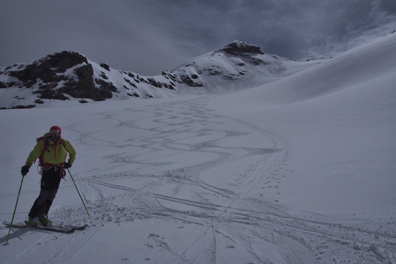 Glacier de la Sassière : Du bon ski.
