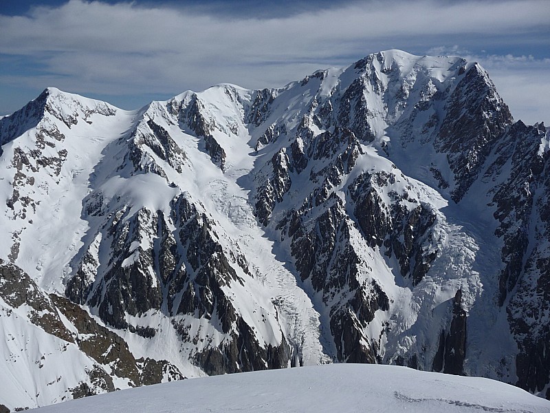 Face sud-ouest du Mont-Blanc