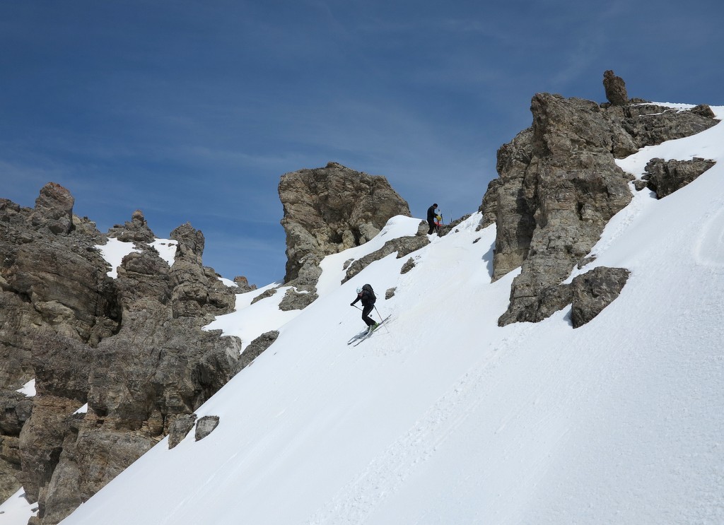 Descente versant W
