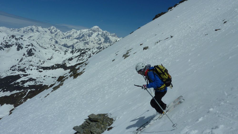 Micha : la moquette arrive sur fond de Mont Blanc