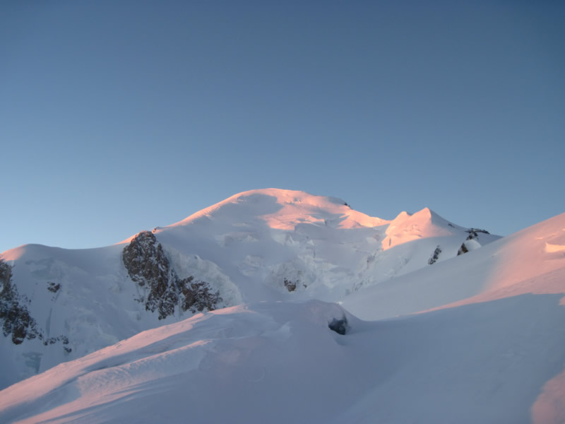 Mont Blanc : Levé du jour