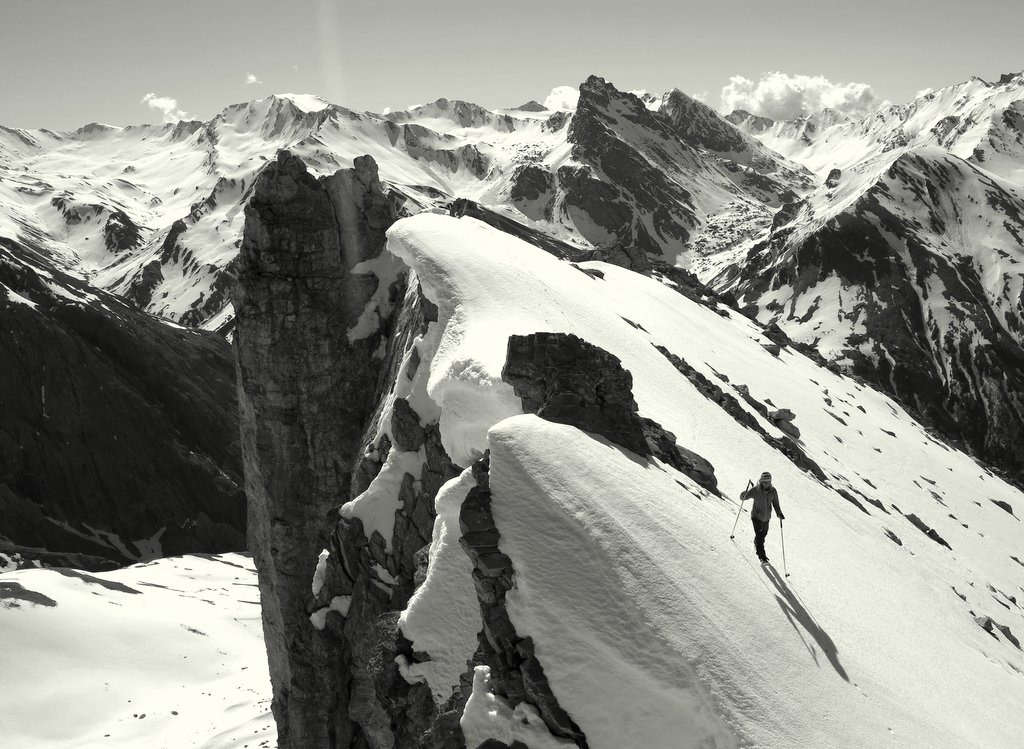 Le sommet Sud... : ...du Rocher de l'Eissassa