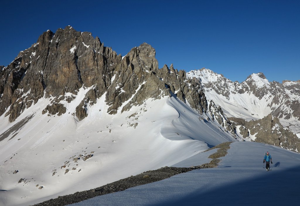 Au dessus du Col Albert