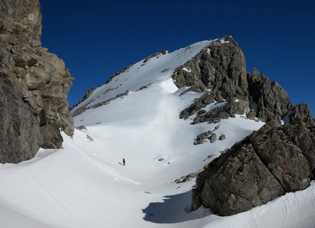 L'arête Sud... : ...du Rocher de l'Eissassa