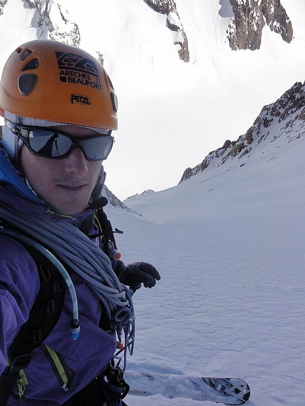 Barre Noire : entrée du couloir...