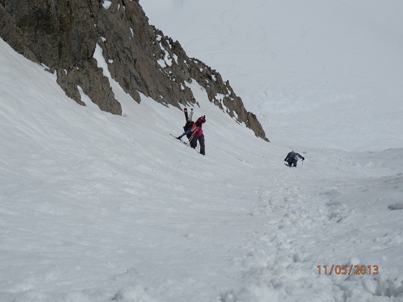 #7 Dans l Dans l'ascension du couloir Est du Gélas