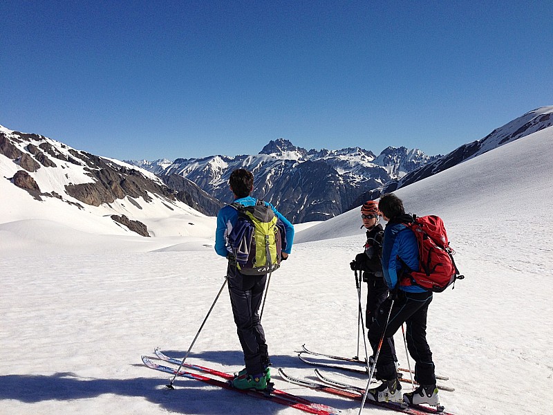 On retrouve : On retrouve Patrice et Laura au col de Pourriac