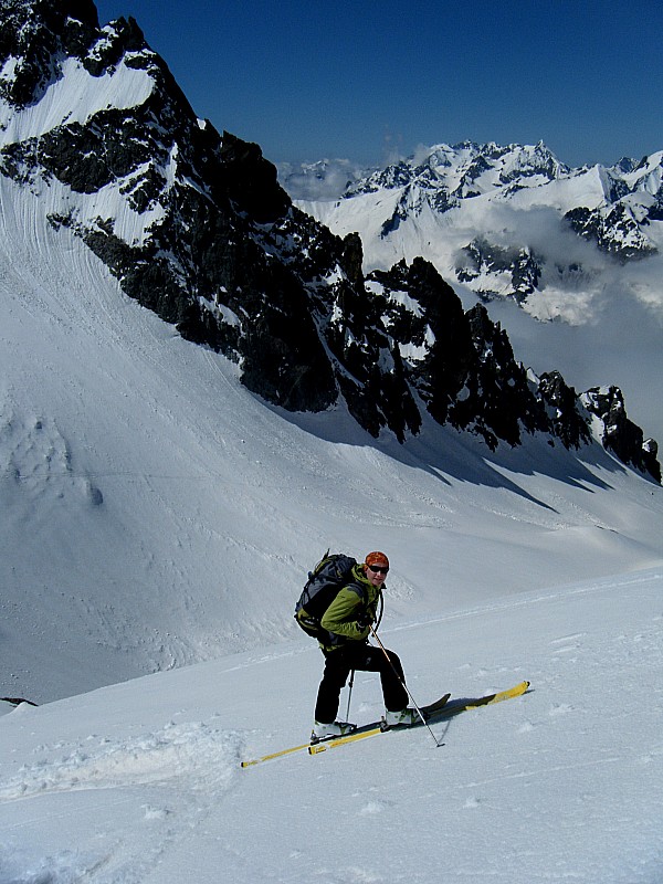 montée Pas des Aupillous : dernière ligne droite (enfin, d'une conversion à l'autre au moins) avant le Pas des Aupillous