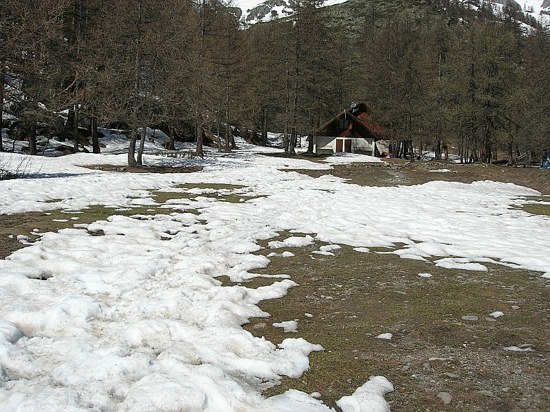 pic Ombière : enneigement du camping à ce jour