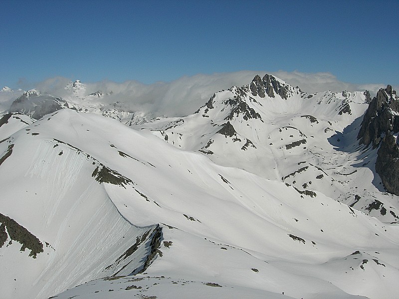 pic Ombière : crête Raisin-Chardonnet