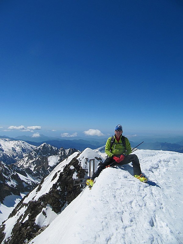 Gelas : Moi meme à 3145m environ