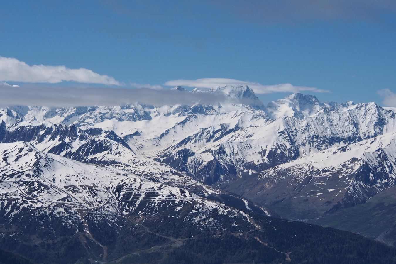 Vers le Sud : La Meije peine à se dévoiler (dédicace à HDlameije).