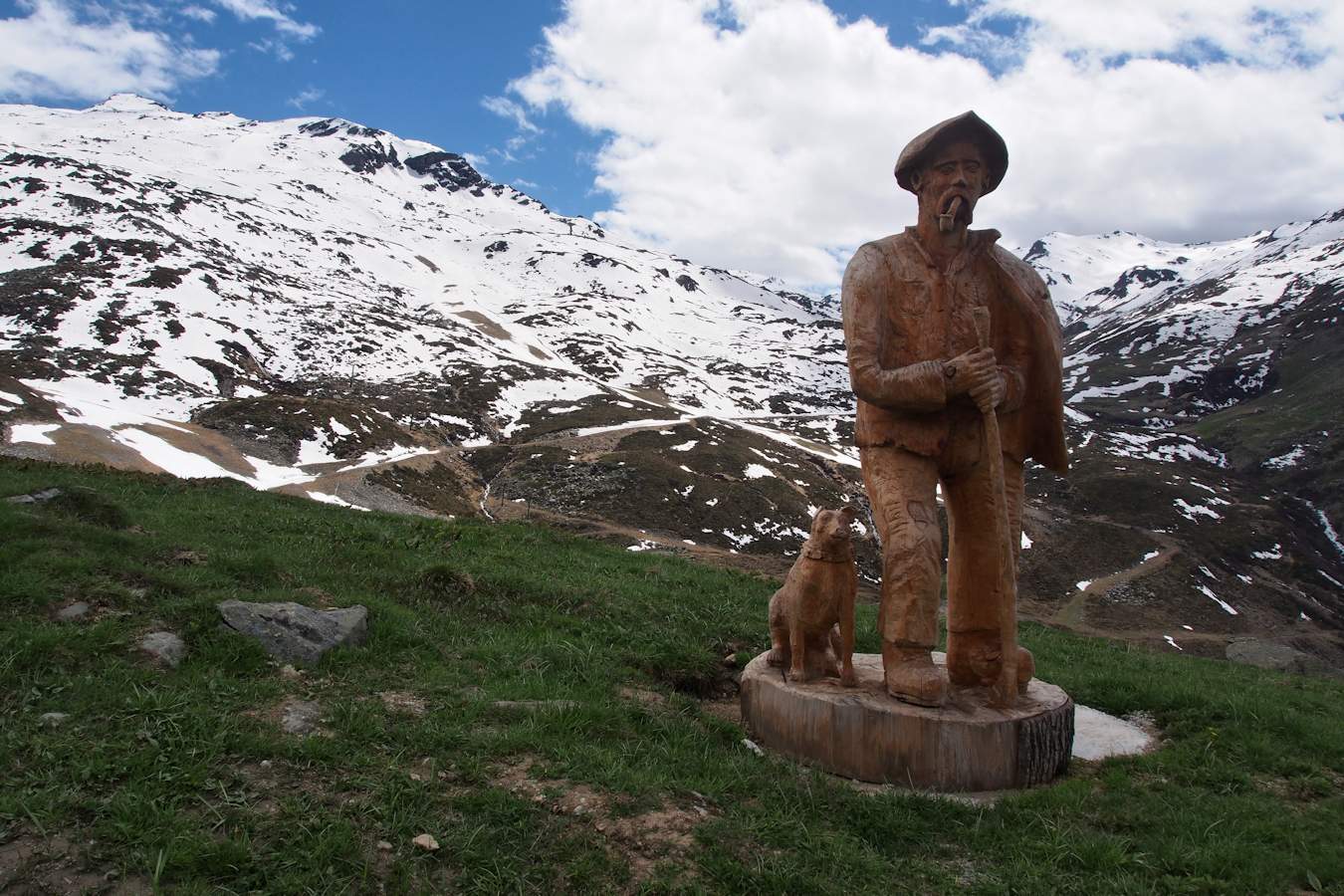 Rencontre ... : Sur le chemin du berger.