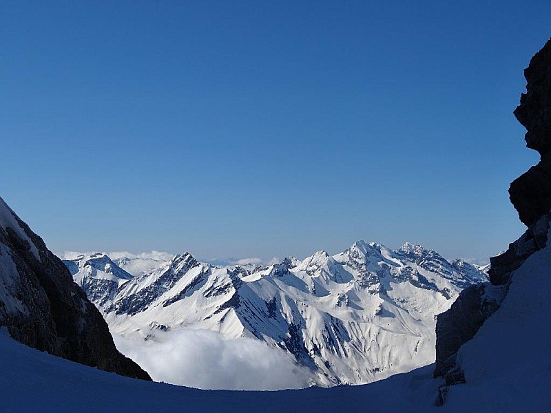 C'est beau de l'autre côté aussi, on ne connait pas beaucoup de nom de sommet