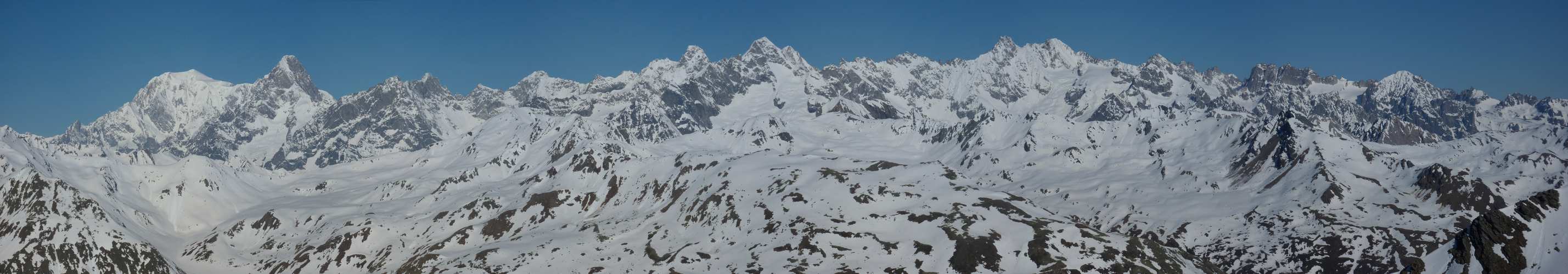 Massif du Mont Blanc : Tout les grands y sont