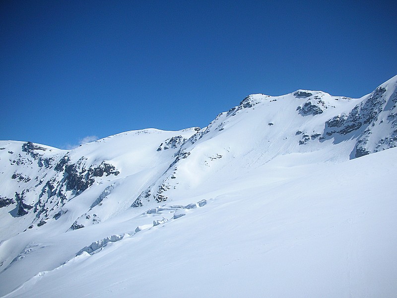 Glacier du Génépy : Descente rive gauche !