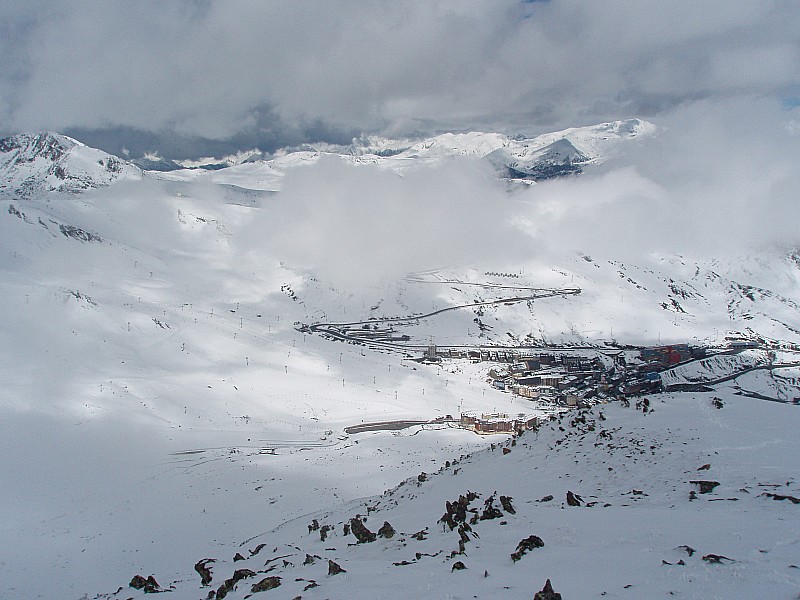 sommet : Ambiance encore hivernale sur les sommet andorrans