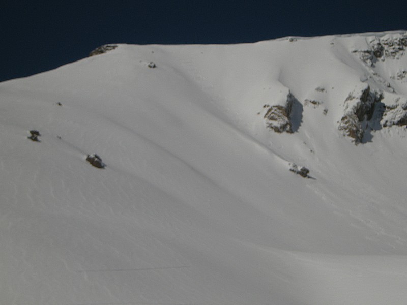 panorama du sommet : vue du replat