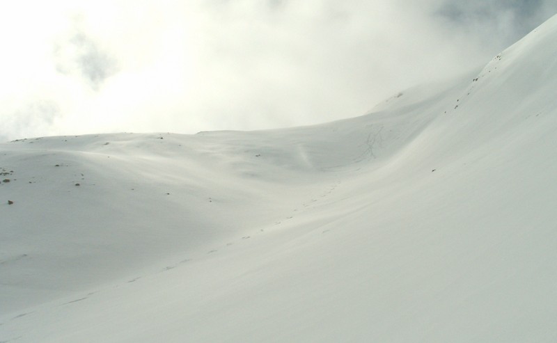 Puigmal d'Err : belle neige au mois de mai .