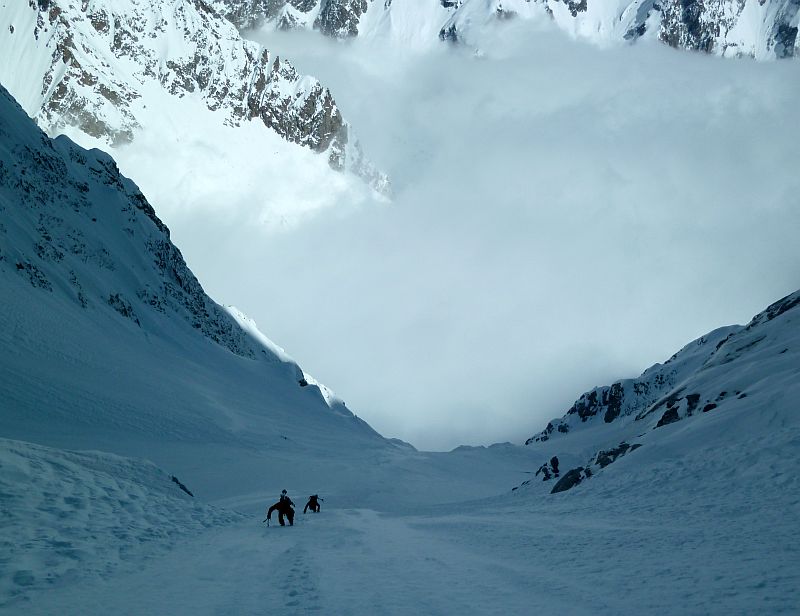 Col Est : Dans le couloir final