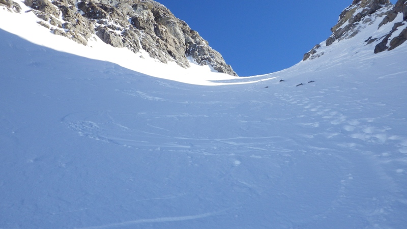 Descente dans le couloir, c'est bien bon!