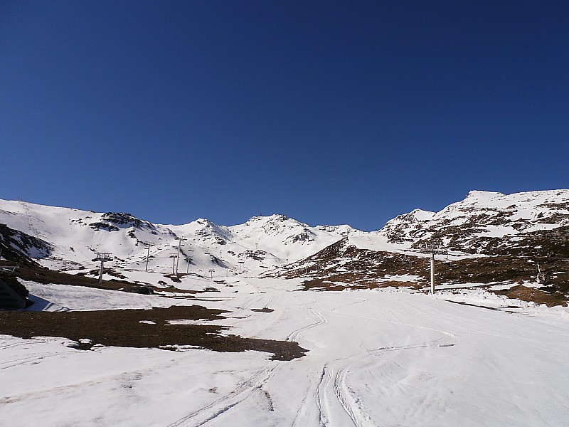 Val Thorens : Départ du parking